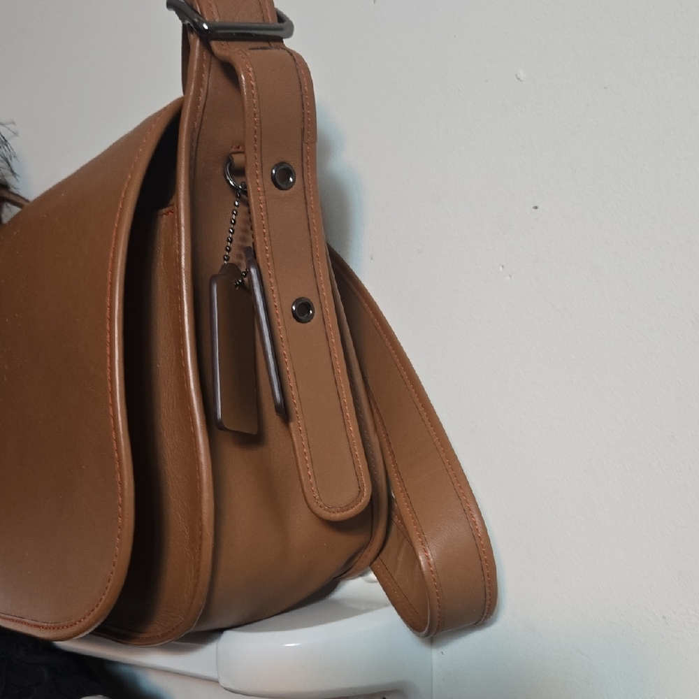 Coach Saddle Messenger Crossbody Bag - Picture 3 of 16
